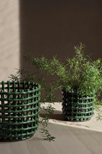 Cesta Ceramic Verde
