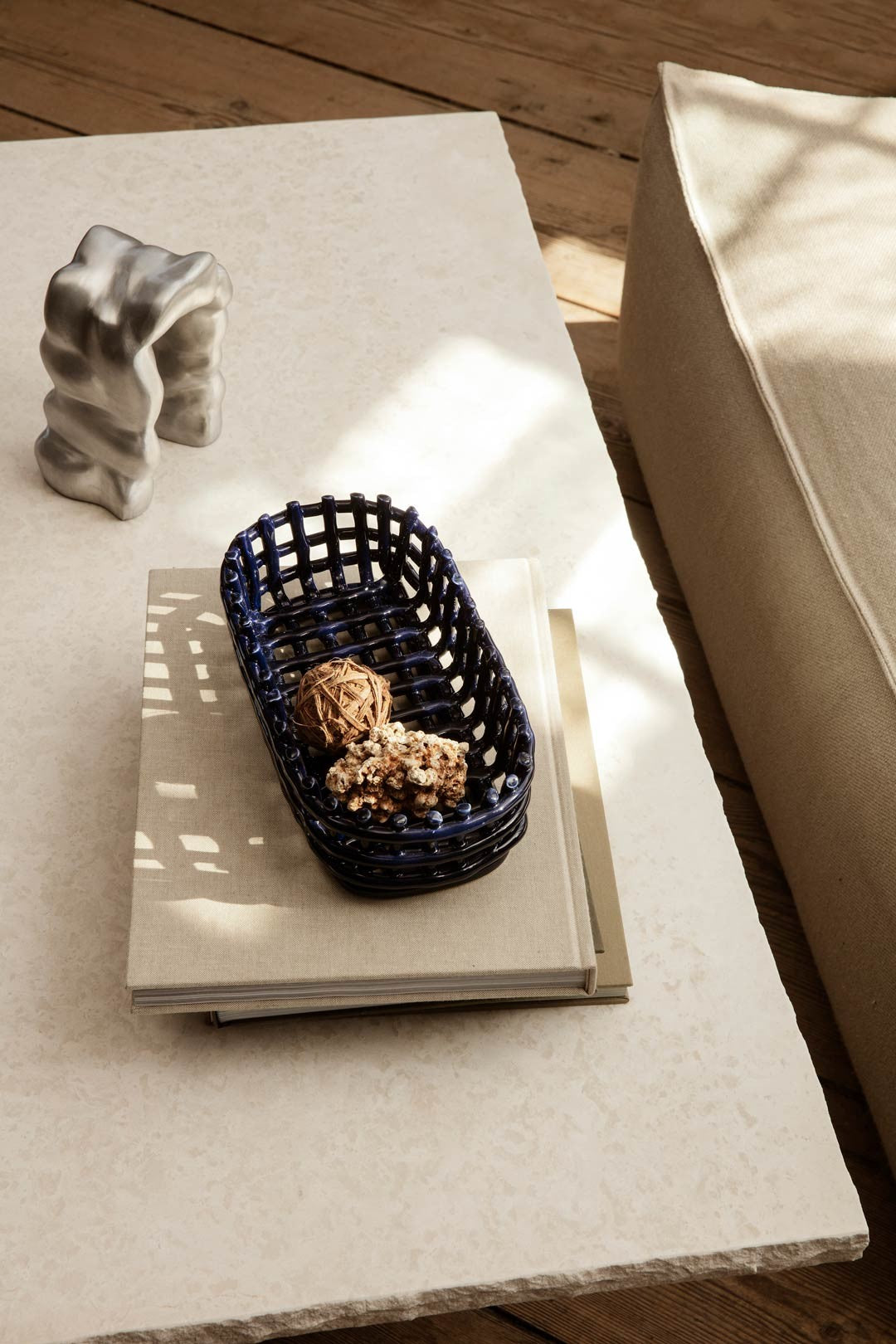 Cesta ovalada Ceramic