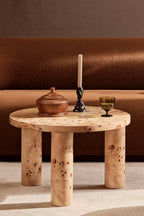POST Coffee Table - Aspen Veneer