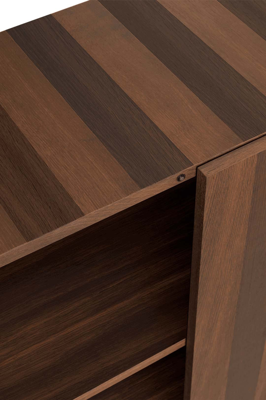 Cabinet Post - Roble Ahumado
