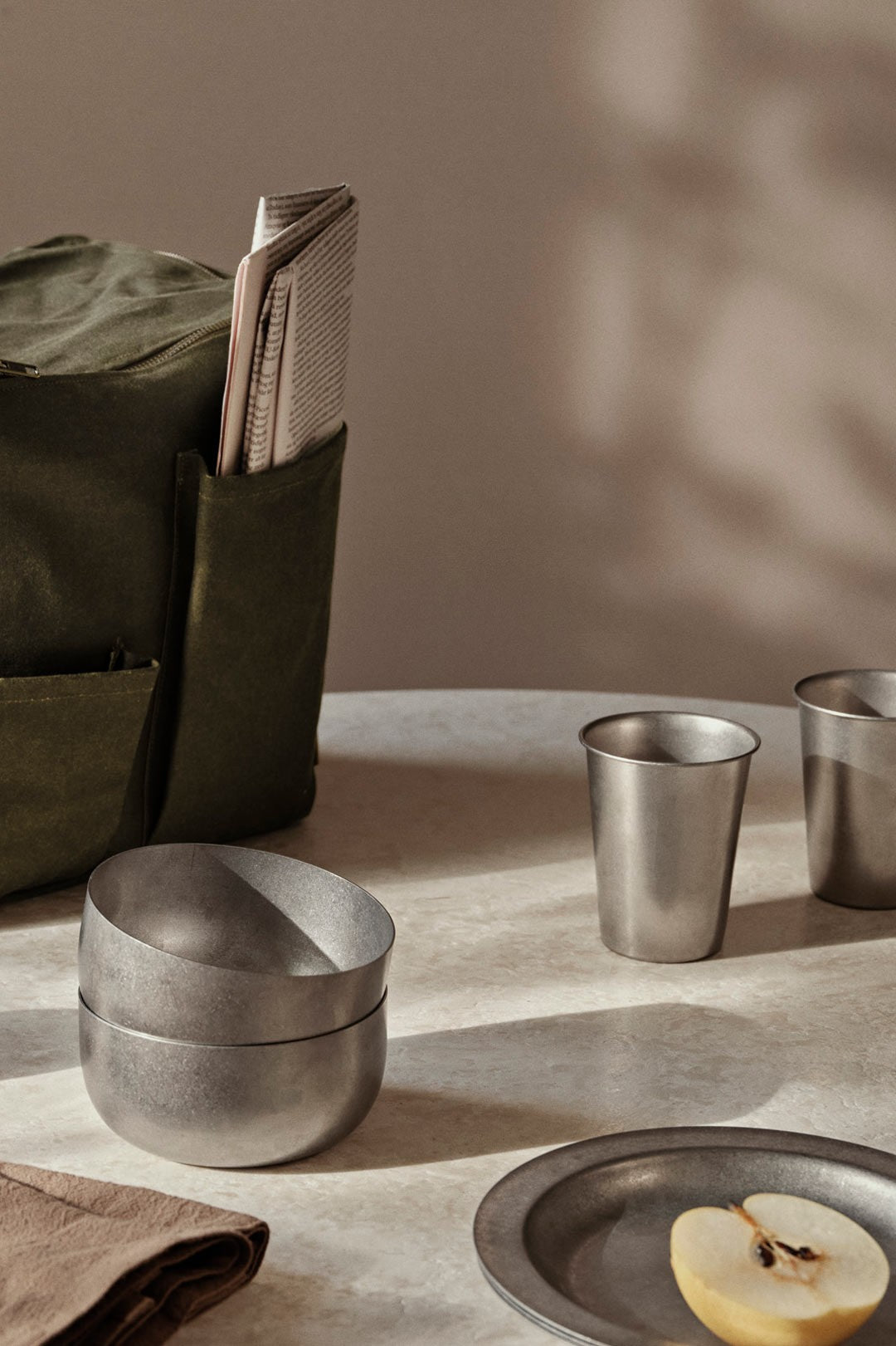 Vaso acero Tumbled
