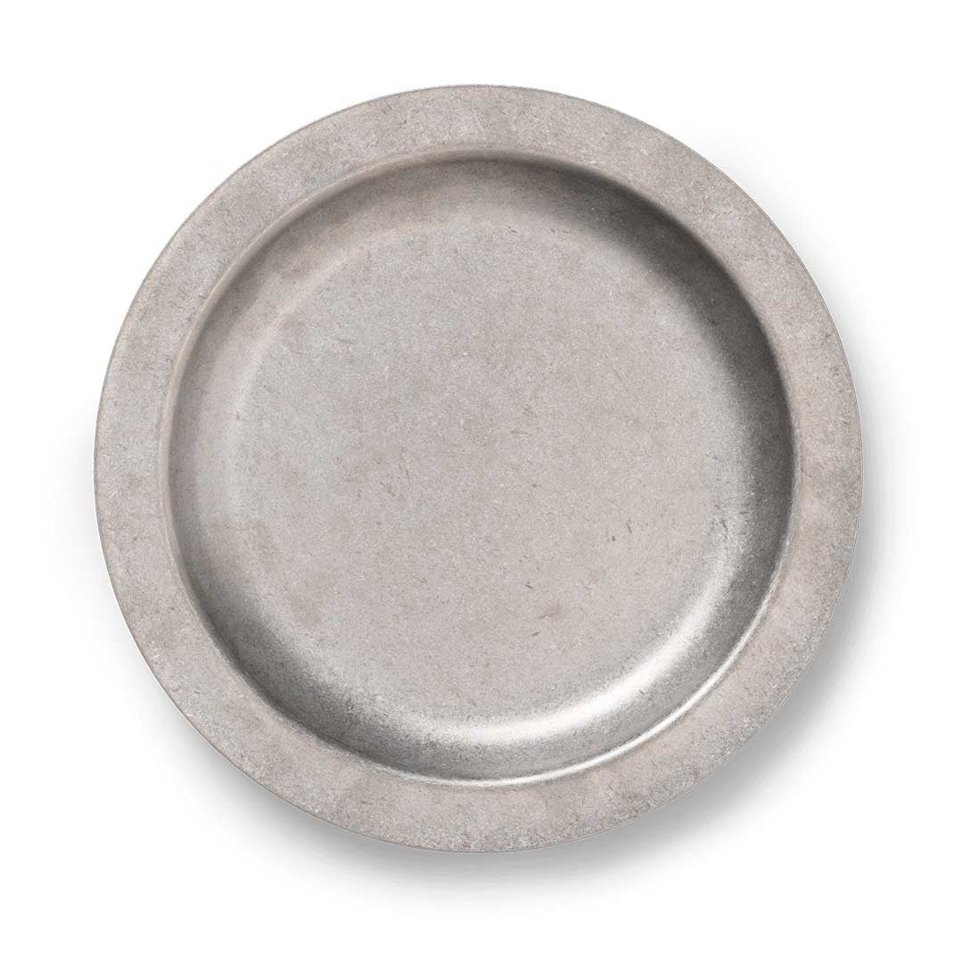 Plato acero Tumbled