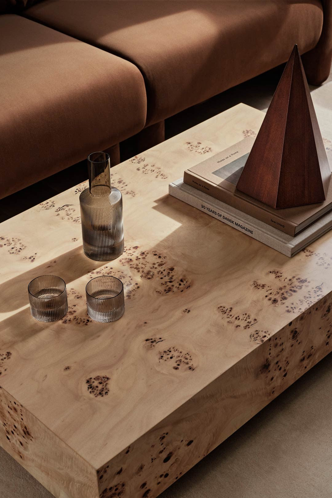 Mesa de centro Burl - Chapa Álamo