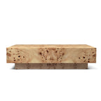 Mesa de centro Burl - Chapa Álamo