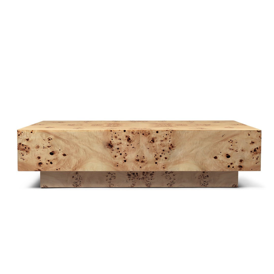 Mesa de centro Burl - Chapa Álamo