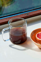 Taza de café de cristal