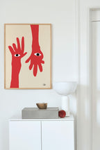 Hamsa Hands Print