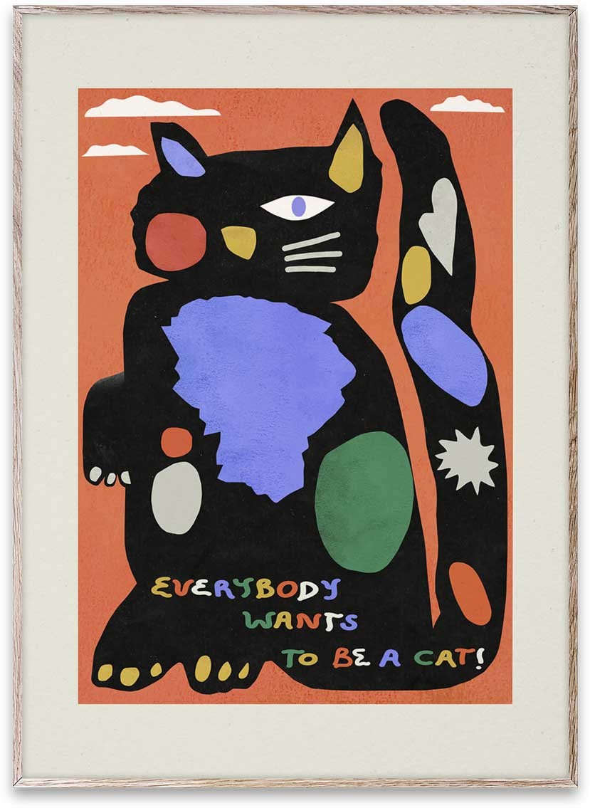 Lámina | Be A Cat