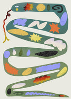 Lámina | Green Snake