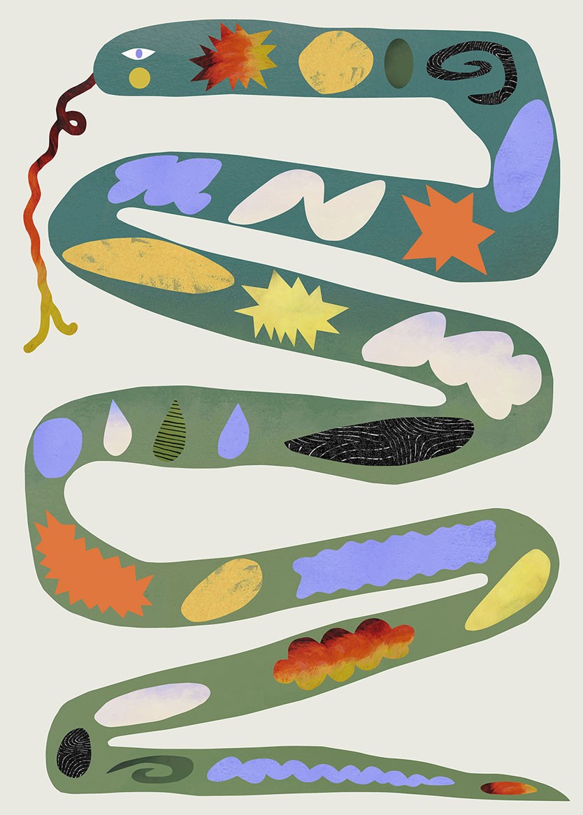 Lámina | Green Snake