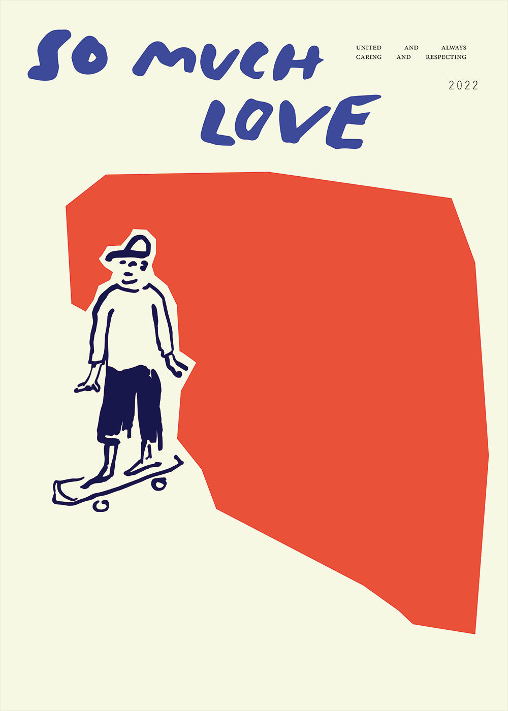 Lámina So Much Love Skateboard