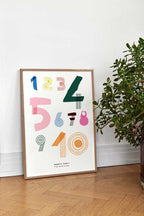 Lámina | Spaghetti Numbers