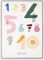 Lámina | Spaghetti Numbers