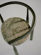 Silla Bukowski tapizada