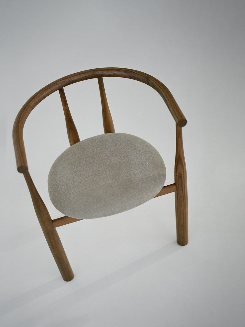 Silla Bukowski tapizada