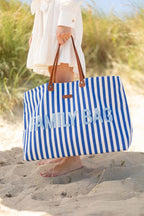 Bolso | Maternidad Family Bag Stripes Electric Blue