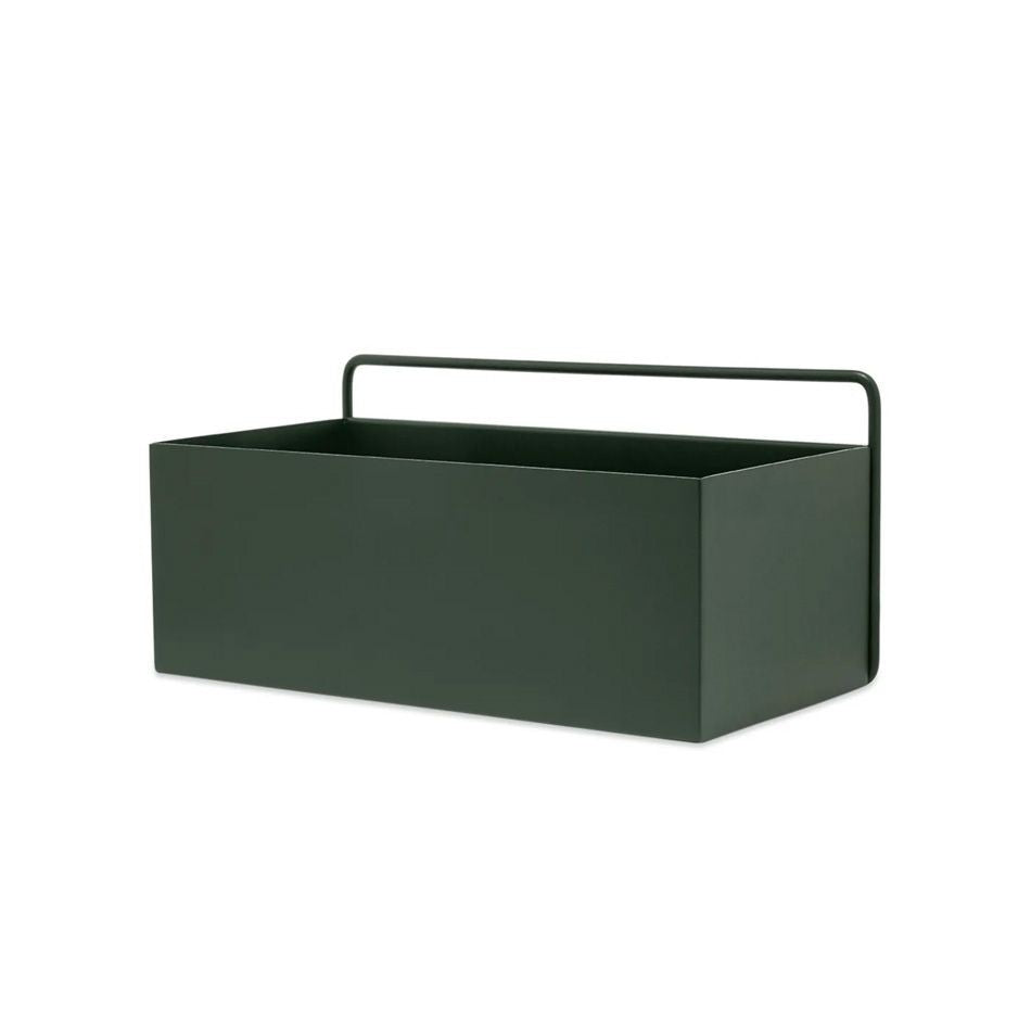 Wall Box Rectangular Dark Green