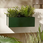 Wall Box Rectangular Dark Green