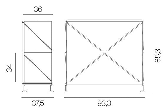 Estantería Tria | Pack Freestanding