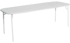 Mesa exterior rectangular Week-end