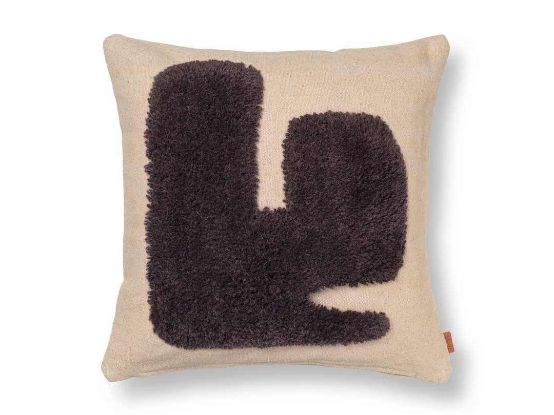 Cojín Lay 50x50 Sand/Dark Brown