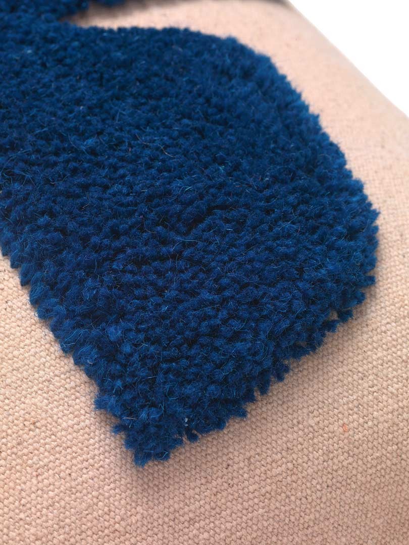 Cojín Lay 60x40 Sand/Bright Blue