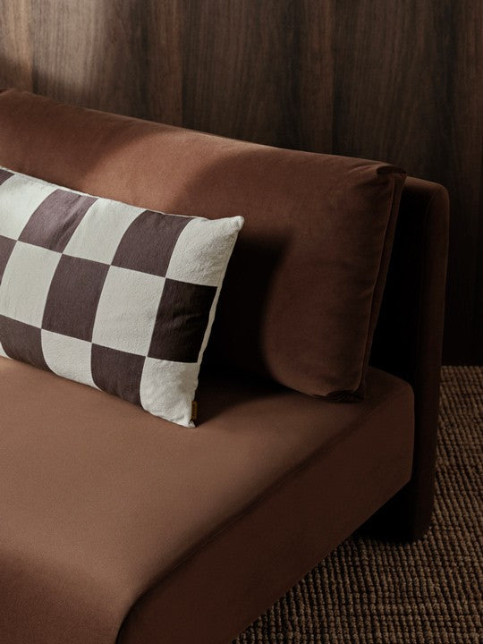 Cojín Fold Patchwork 60x40 Coffee