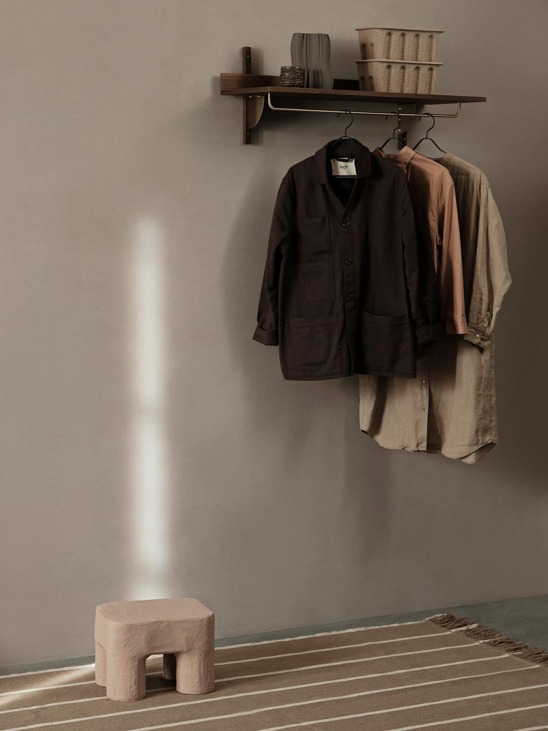 Taburete Podo | Red Brown