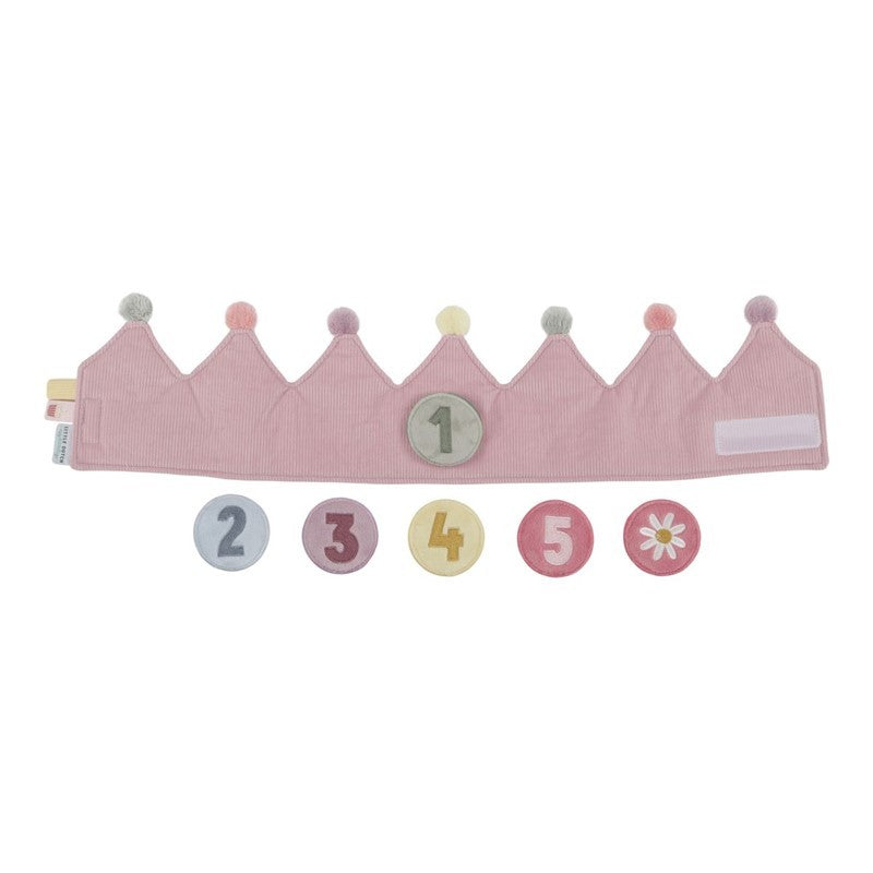 Corona de cumpleaños Rosa