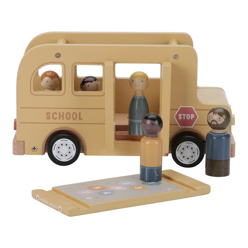 Bus escolar de madera