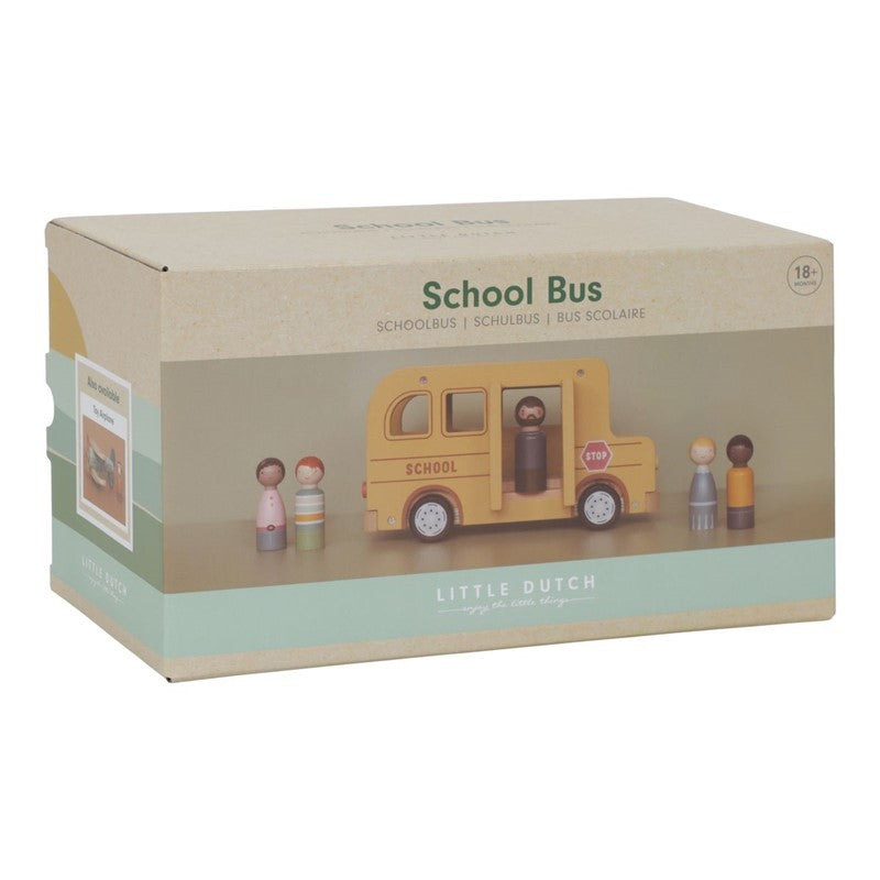 Bus escolar de madera