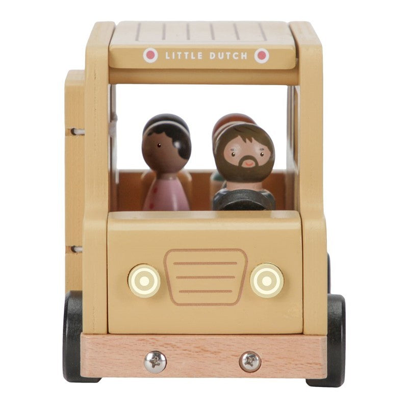 Bus escolar de madera