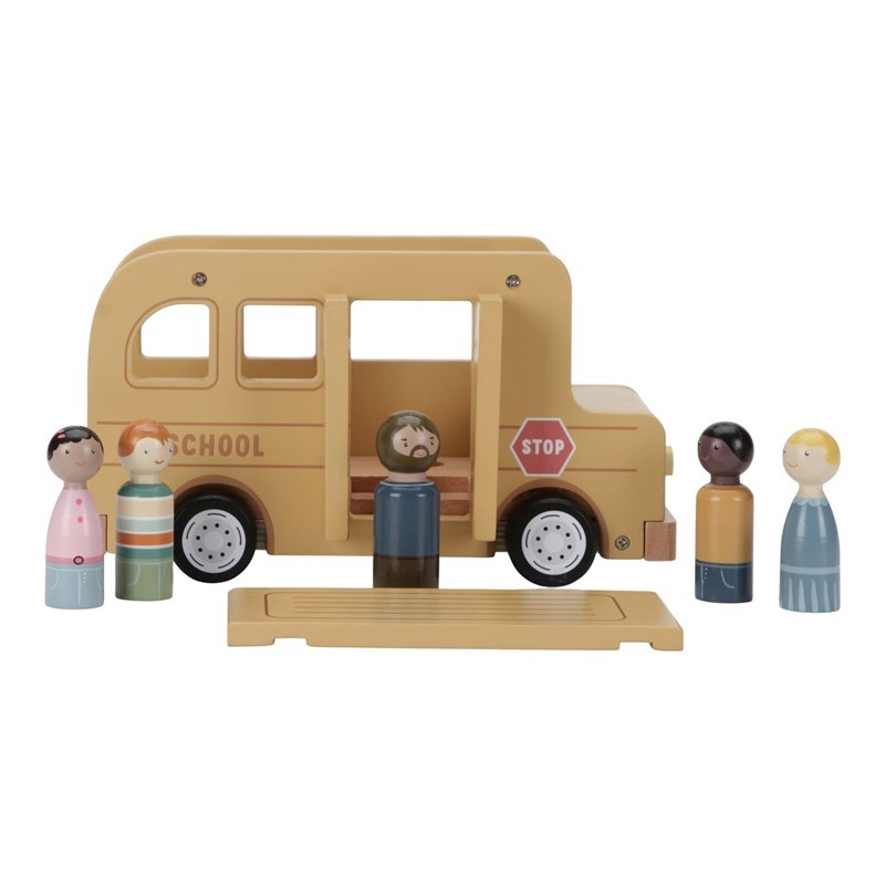 Bus escolar de madera