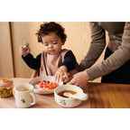 Pack 4 contenedores alimentos Dominique Peach Sea shell