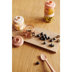 Pack 4 contenedores alimentos Dominique Peach Sea shell