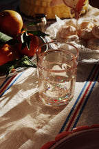 Pack 2 Vasos Purpurina | swan off white