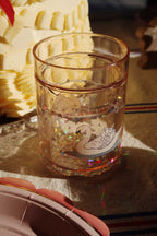 Pack 2 Vasos Purpurina | swan off white