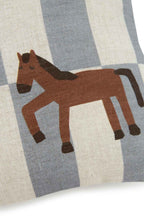 Cojín Vibes 33x22 blue tiles horse