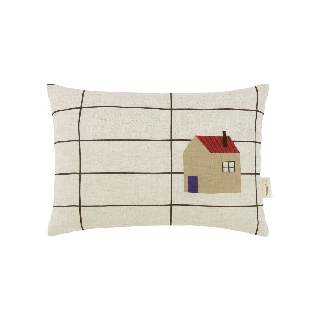 Cojín Vibes 33x22 Black Grid Home