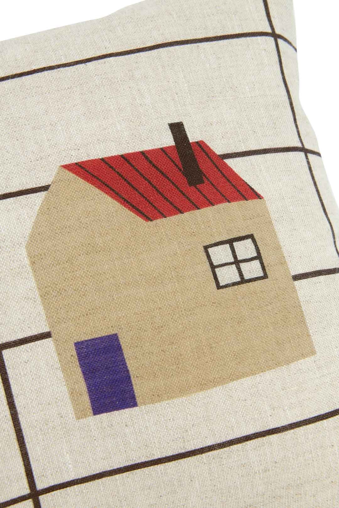 Cojín Vibes 33x22 Black Grid Home