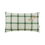 Cojín Vibes 44x25 green windowpane bird