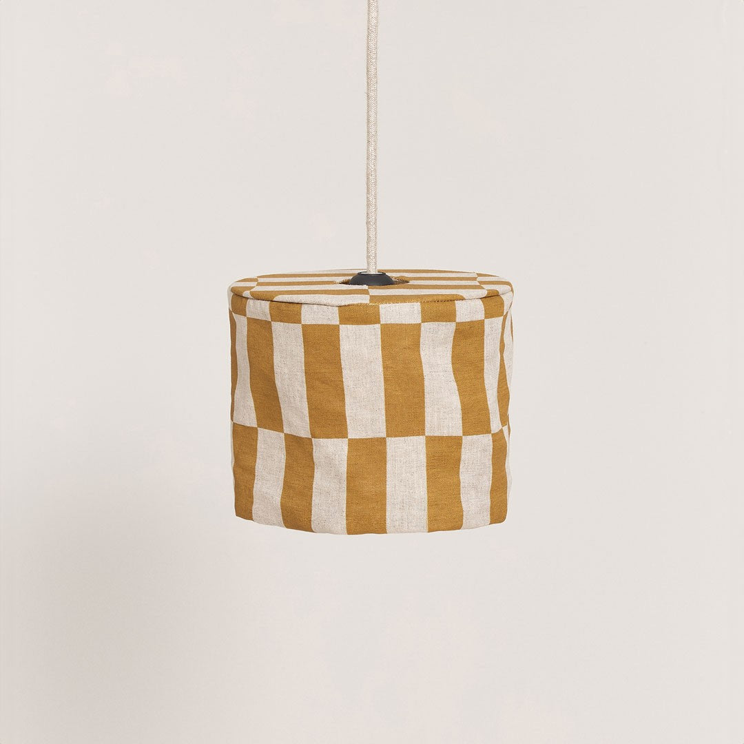 Pantalla Lámpara | Vibes Ø20 Mustard Tiles