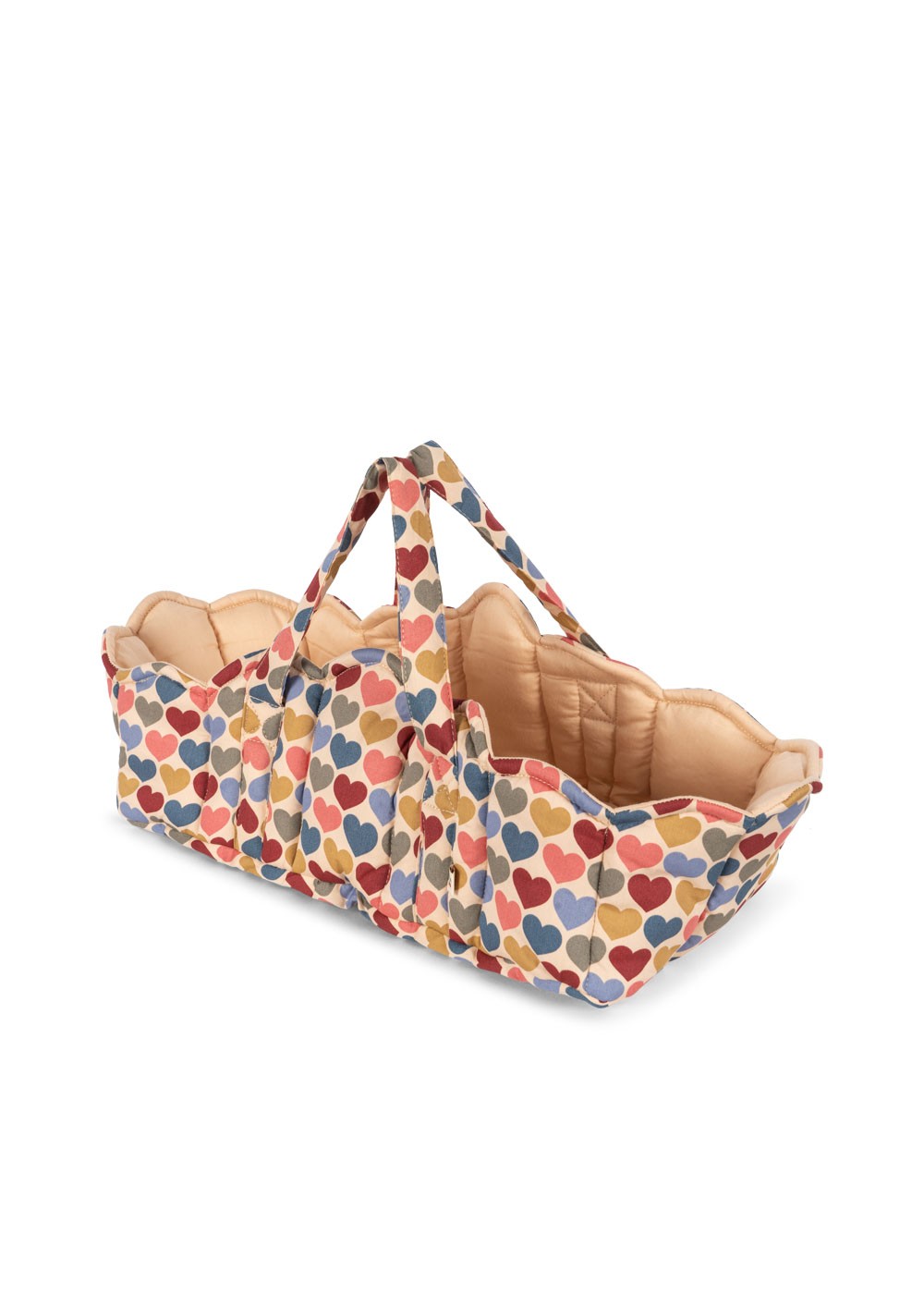 Moses basket for dolls Coeur Bisous