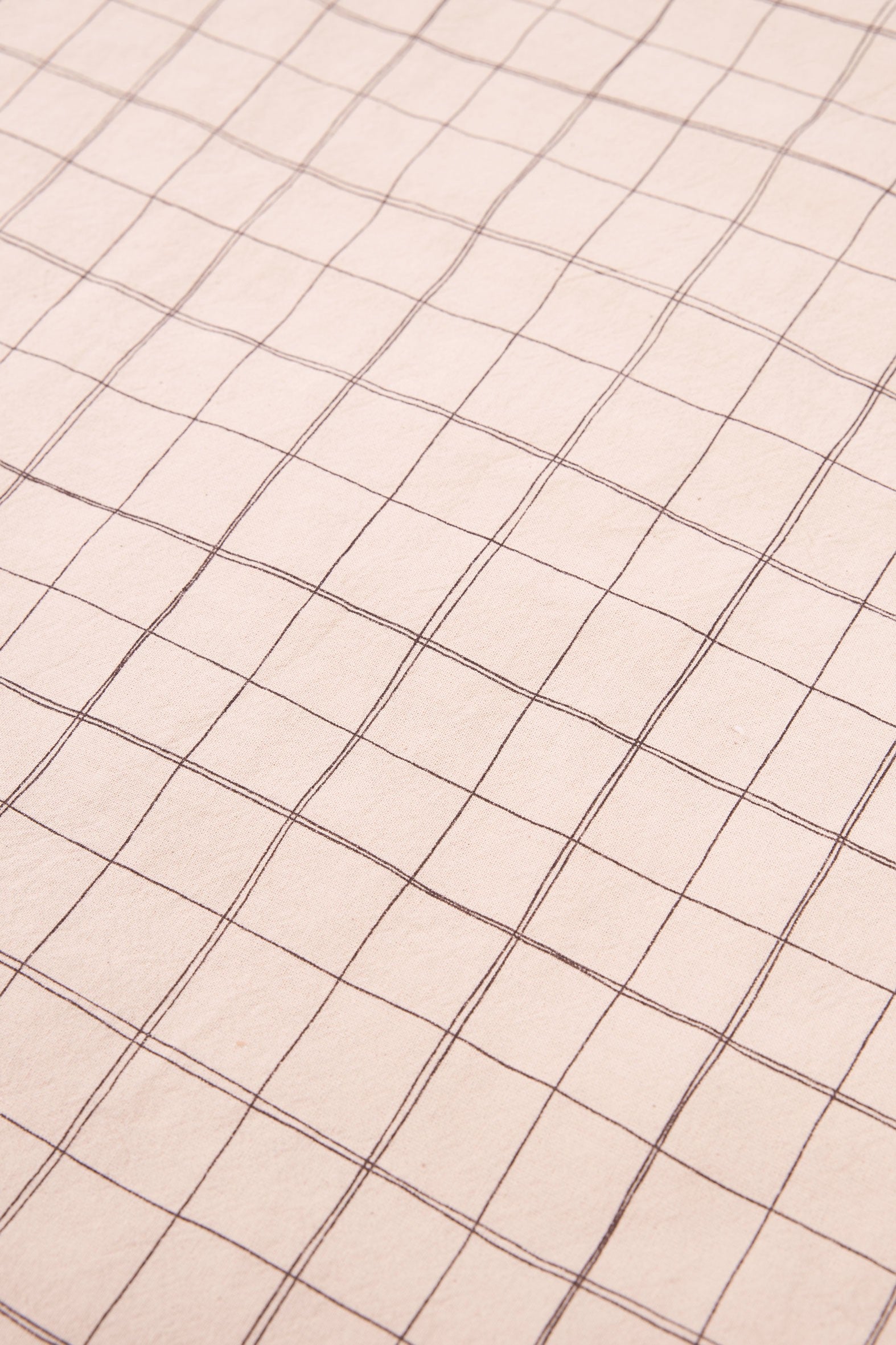 Sábana bajera Bebé | L1N0 mauve pink grid