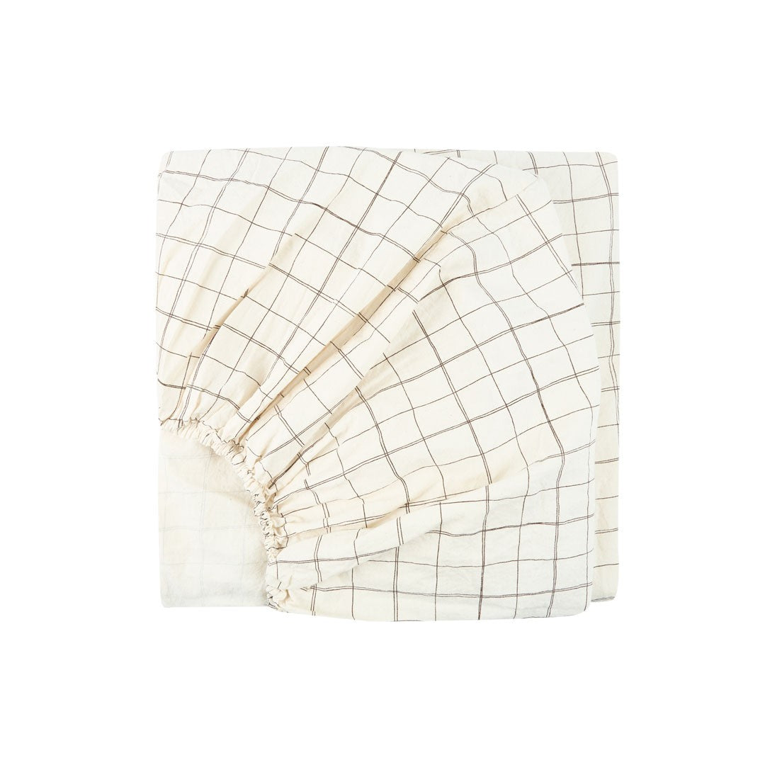 Sábana Bajera | Baby L1n0 Natural Grid