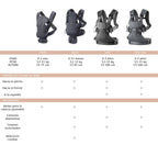 Baby Carrier Backpack | Mini Black