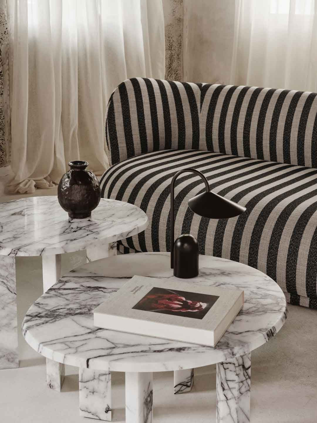 Taula Blanca side table