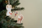 Set X12 Decoración Navidad Colgante Madera