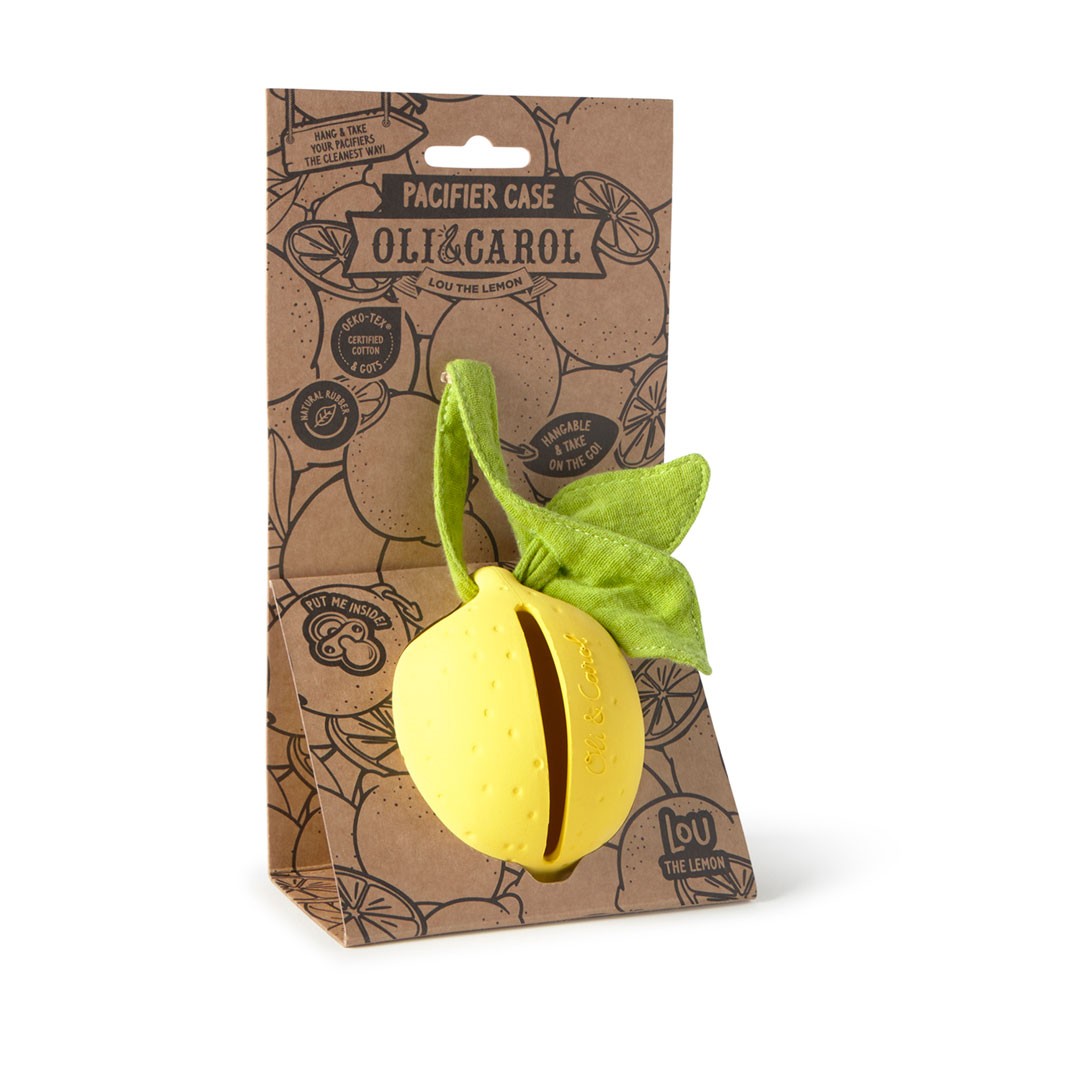 Portachupetes Lou | Lemon