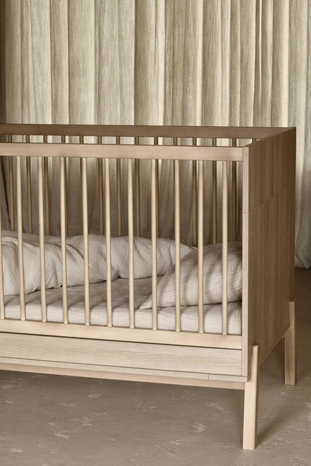 Cuna Convertible | Ashi Honey Ash 140x70